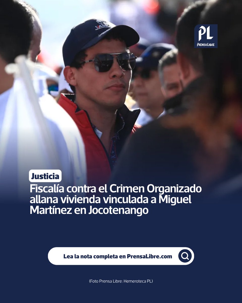 🗞️ #EnPortadaPL: MP allana viviendas vinculadas con familiares de Miguel Martínez Las diligencias se desarrollan en Jocotenango y otros puntos; una de las r…