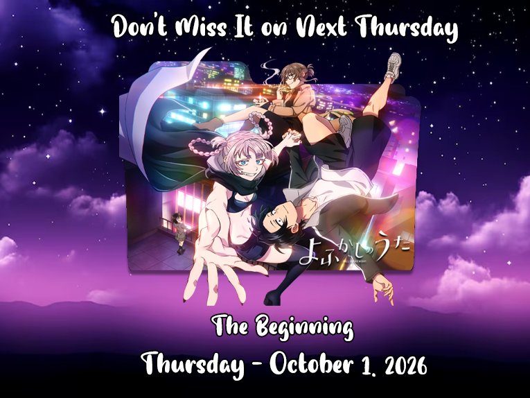 ChloeMarie_508's tweet photo. Don't Forget on Next Thursday !!!
#CalloftheNight, #Season2, #TheBeginning, #Fall2026 https://t.co/tSPwguc8k8