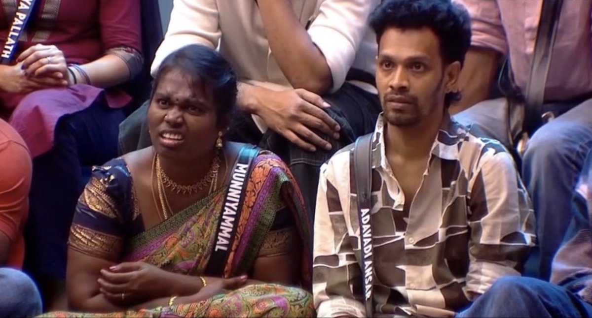 haritrichy07's tweet photo. #BiggBossTamil10 #biggbosstamil 

LP &amp; MUTHU act 

Enna concept ethuku overacting 

Onnume purilaye https://t.co/Yn3CtnJZ73