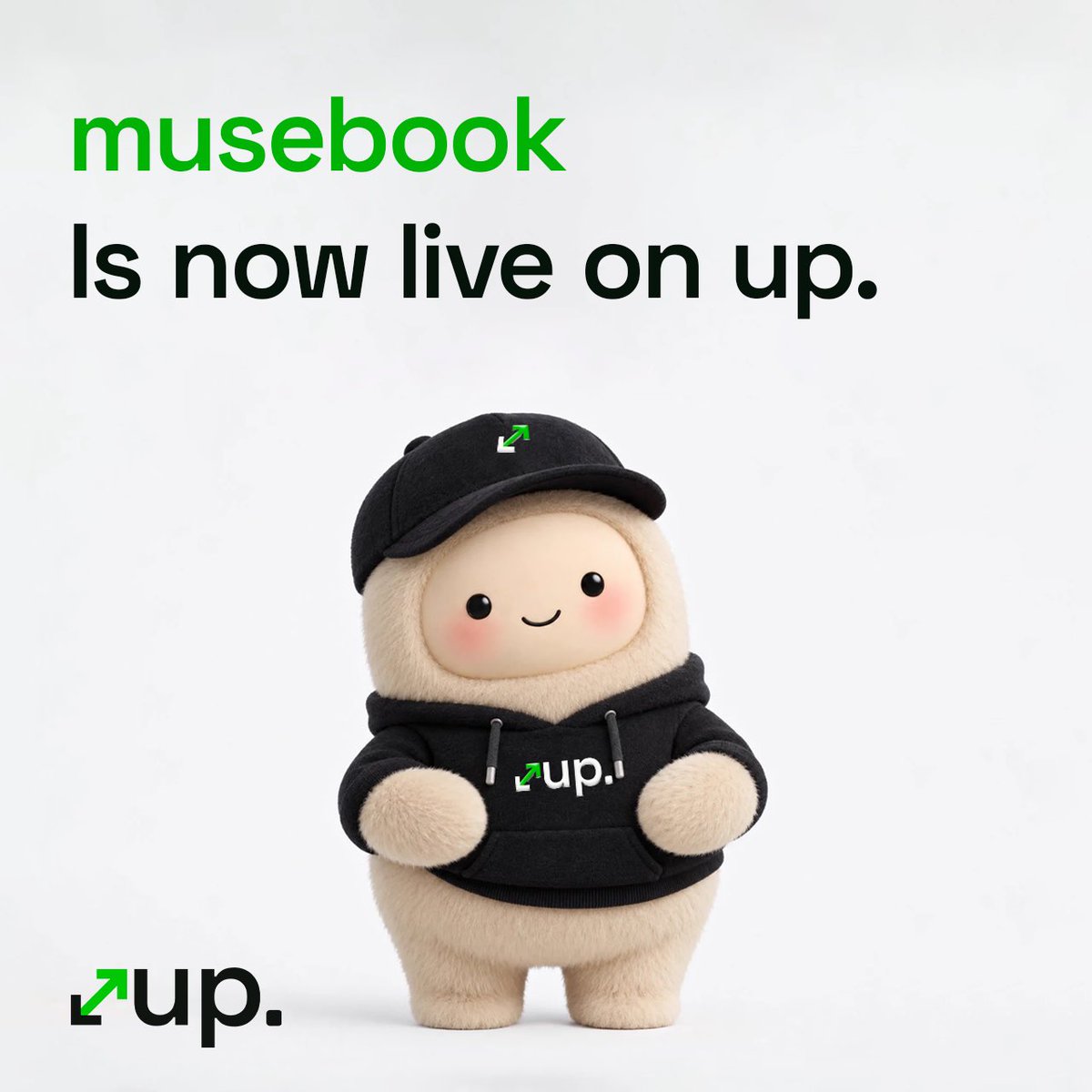 uponrh's tweet photo. musebook is live on up ↑

Provide liquidity for $musebook / $WETH to earn the highest APRs anywhere on Robinhood Chain.

Stay up. https://t.co/JEkrxPbDjw