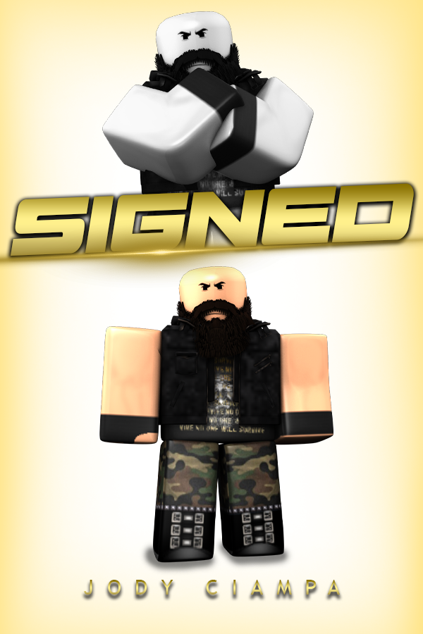 NXTonRBLX's tweet photo. THE BLACKHEART  🖤

@whenwepartways has signed to NXT

#2026NXT https://t.co/VlRSTNUz2x