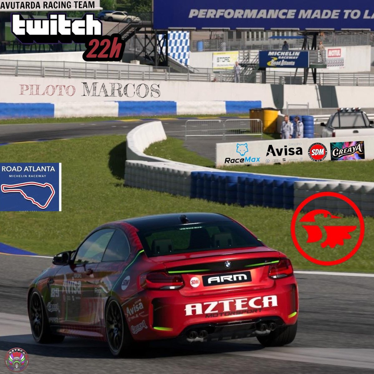 Azteca_Spain's tweet photo. Seguimos otro jueves mas con la jornada 2 #theladder by @AvutardaTeam
A manos de este M2 tendremos a nuestro azteca @Marcos_14_33
Mucha suerte
En la lucha esta la victoria
Diseño @13hector84
Twitch - https://t.co/SsqgfQ4pka… - 22:00
#grupoavisa #sdm @CreaYaES https://t.co/BTmA5Dnreb