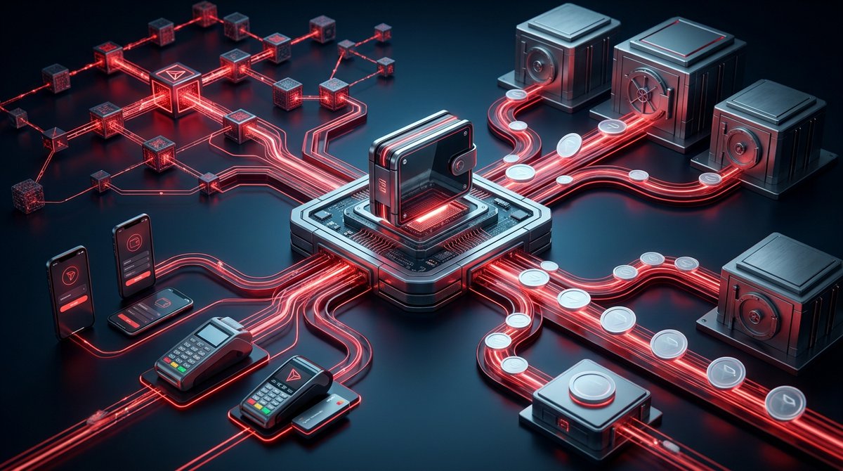 LokidNFT's tweet photo. 📣 @privy_io amplió su integración con #TRON.

La plataforma permite a empresas y desarrolladores crear wallets y experiencias de pagos cripto dentro de sus aplicaciones.

Con esta expansión, podrán construir wallets, pagos con stablecoins y herramientas de tesorería directamente sobre la red.

Y mientras tanto:

→ +$94B en USDT
→ +405M cuentas
→ +15B transacciones
→ ~$30T de volumen acumulado

Cada vez hay más infraestructura construyéndose alrededor de las stablecoins.

👇 ¿Usás TRON principalmente para mover USDT o también para otras cosas?

@TronDao_ESP @trondao @justinsuntron
#TRONGlobalFriends #TGF #LokidNFT