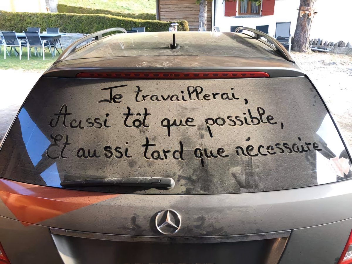 MSerguy61833's tweet photo. Il où elle à tout compris de la vie. Belle #retraite https://t.co/Jje7HyZd02