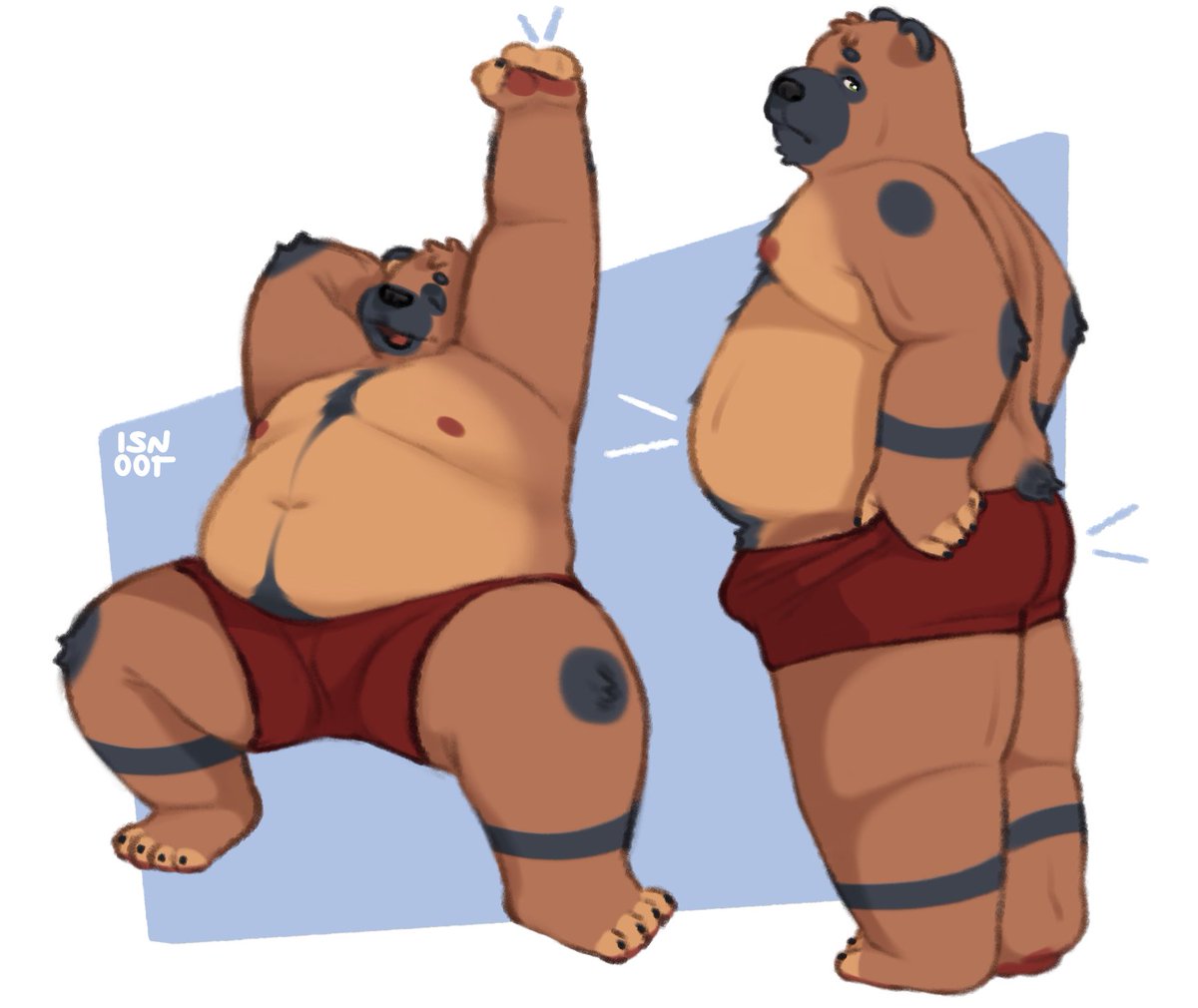 isnootsito_'s tweet photo. i really liked the bear's design, so i added it to my characters!
#art https://t.co/JeeoghntIl