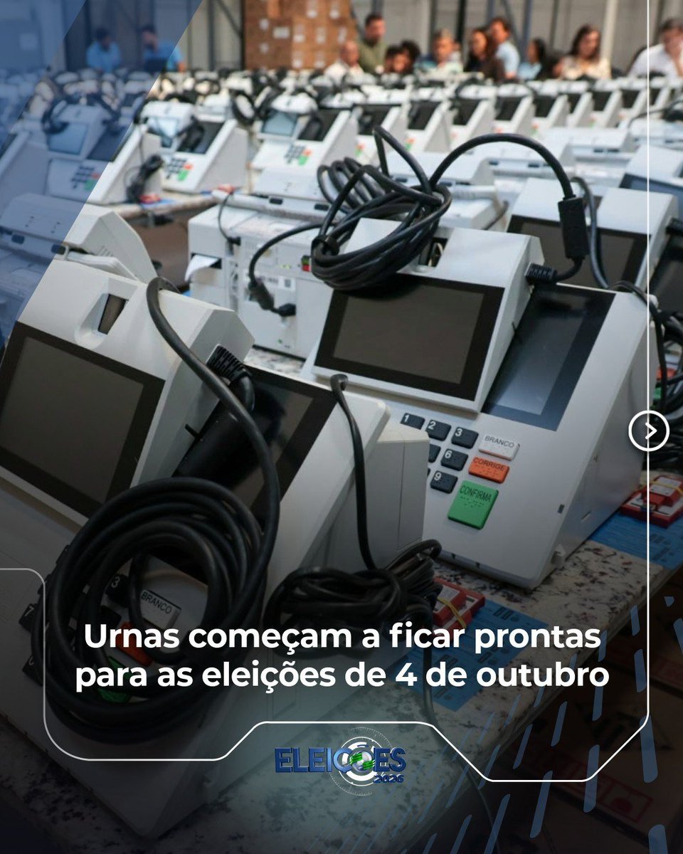 cidadeverde's tweet photo. As urnas eletrônicas que serão utilizadas nas eleições de 4 de outubro começaram a passar pelas etapas finais de preparação em Teresina. 

Acesse: https://t.co/GYGcRa28db https://t.co/viENtYQTa8