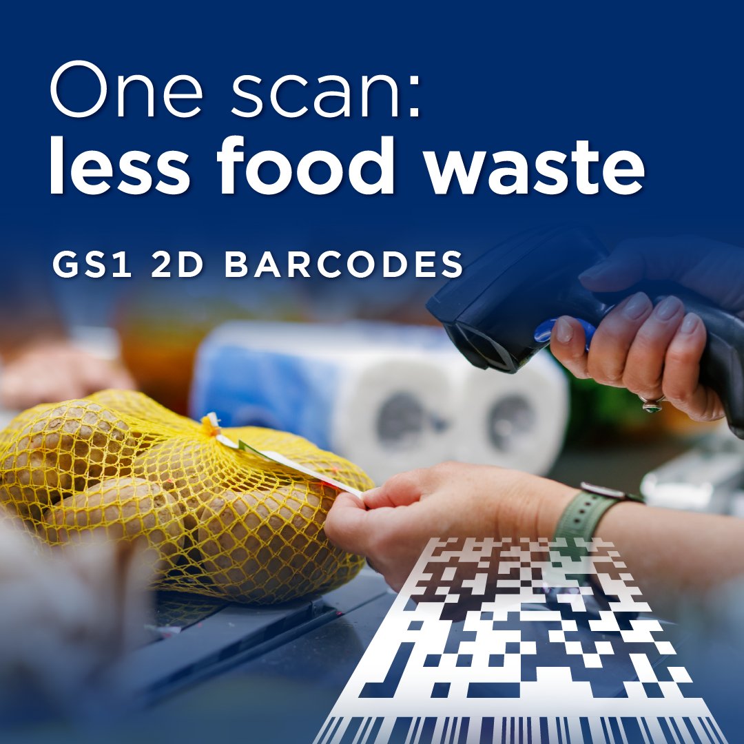 gs1's tweet photo. NorgesGruppen used GS1 DataMatrix to improve control of fresh products — reducing waste by 18% in pilots and up to 44% as implementation expanded. 
Explore other case studies on https://t.co/O7jp8Amn6D
👉 #Barcodes #FoodWaste https://t.co/feSCSE9cjX