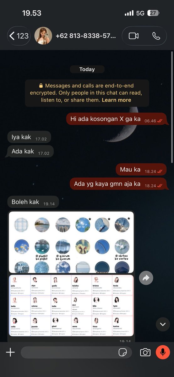pehrmata's tweet photo. tukang tipu jual akun X
jgn ada yg transaksi di nomor/qris ini
0813-8338-5776

#zonauangㅤ https://t.co/QrOj22EMbt