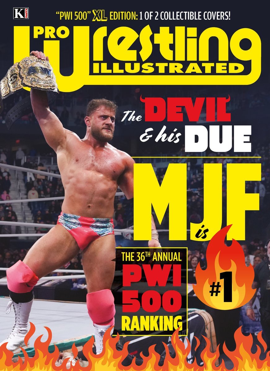 LuigiWrestling's tweet photo. 👀 El Top 10 de luchadores en 2026 de la lista PWI 500 @OfficialPWI, que sale todos los años haciendo una media entre kayfabe (bookeo del luchador) y desmpeño in-ring:

🥇 MJF (AEW)
🥈 Cody Rhodes (WWE)
🥉 CM Punk (WWE)
4. Místico (CMLL)
5. Konosuke Takeshita (AEW)
6. Hangman Adam Page (AEW)
7. Yoya Tsuji (NJPW)
8. Trick Williams (WWE)
9. Oba Femi (WWE)
10. Gunther (WWE)

Cody Rhodes segundo y Trick Williams por encima de Oba Femi y de Gunther 💀💀💀
