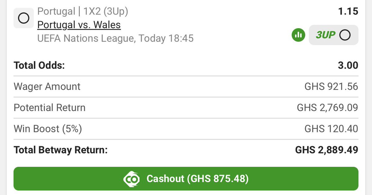 GhanamanTips's tweet photo. Rollover Day 2⚽️⚽️ (Home Wins)

Betway Code - BW74E3F367

300ghs to 30,000ghs in 4 days💰 https://t.co/LQBIRR2ig3