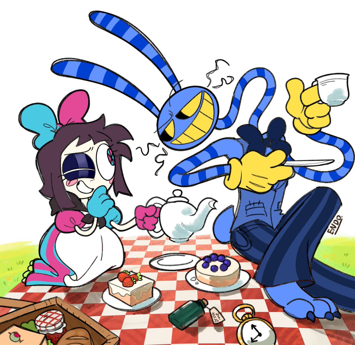Endomentendo's tweet photo. We’re working hard on making our series but for now have FUNNYBUNNY in wonderland for now :3
#theamazingdigitalwonderland
#tadwonderland
#tadcAU
#funnybunny #tadc #commision https://t.co/AUYPpcYToO