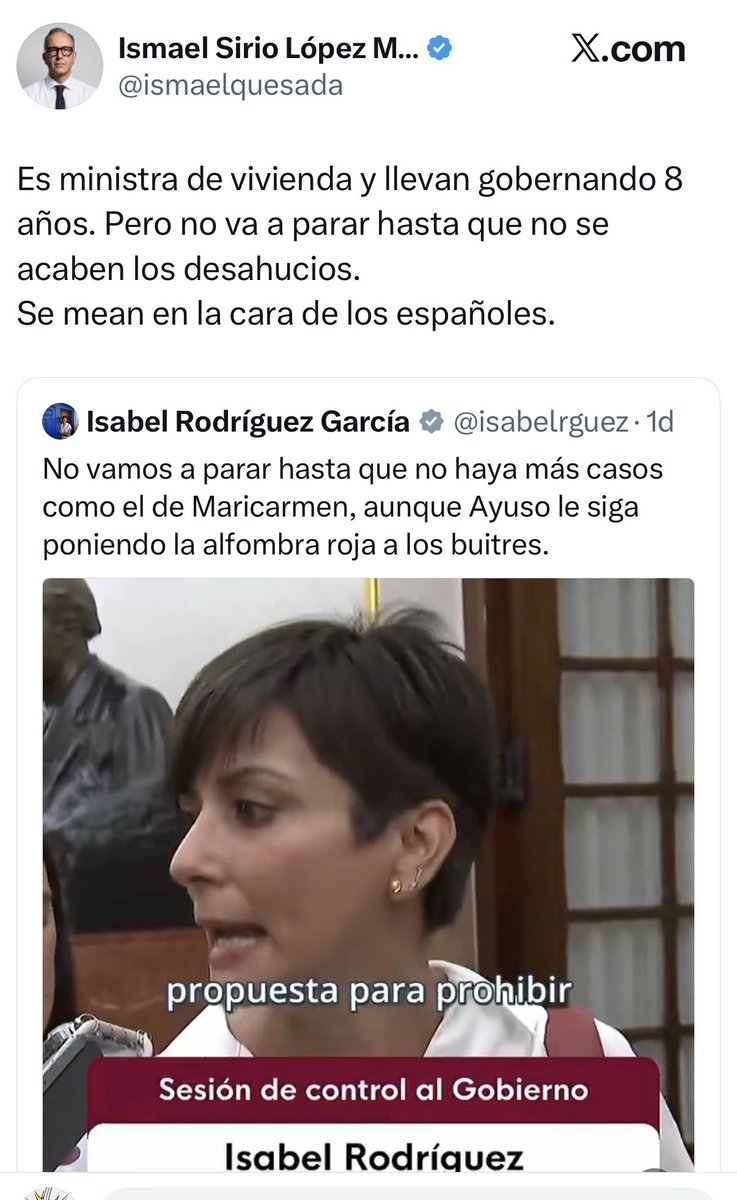 mejoreszasca's tweet photo. ZASCA!!!!!!!!!!!! de @ismaelquesada a @isabelrguez https://t.co/OIFKhk5Kzb