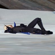 ofbardsandmen's tweet photo. i wanted to make a meme of pixel dain sleeping from various angles, but i realized this was probably the most at peace he's felt in 500 years. i know a piece of him hated the fact that he woke up from that brief slumber of death https://t.co/NML8DMgaMJ