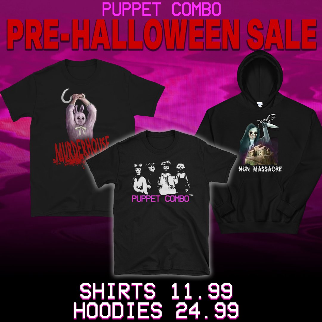 PuppetCombo's tweet photo. ONCE A YEAR MERCH SALE

Get shirt and hoodies at cost

puppetcombostore dot com https://t.co/p415MnT3FZ