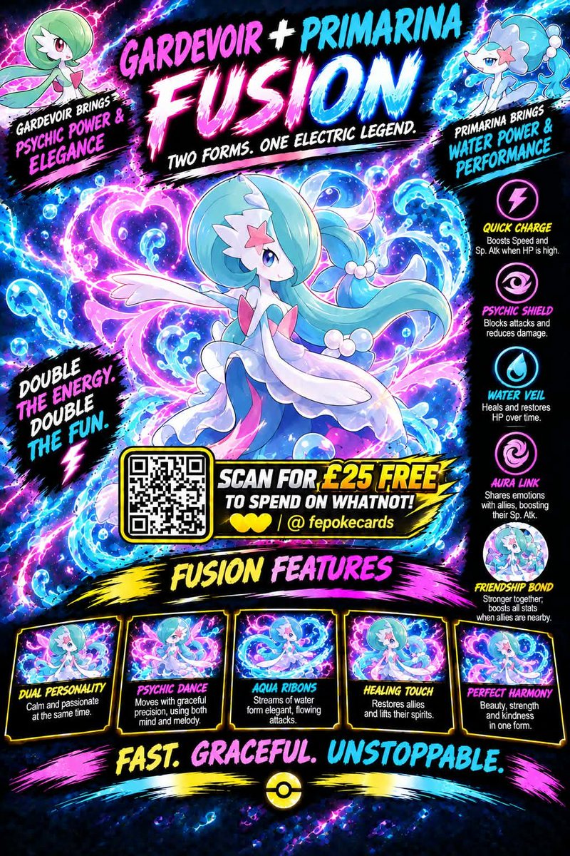 FEpokeCards's tweet photo. Gardevoir X Primarina Fusion 

#pokemon https://t.co/KifhBEGyih