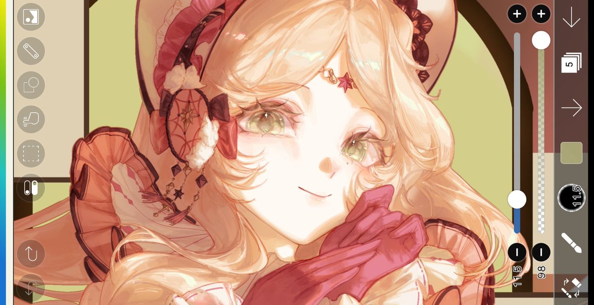 KumoKiyu's tweet photo. 🦋🌿 bust up commission? https://t.co/plGq8rlVQ2