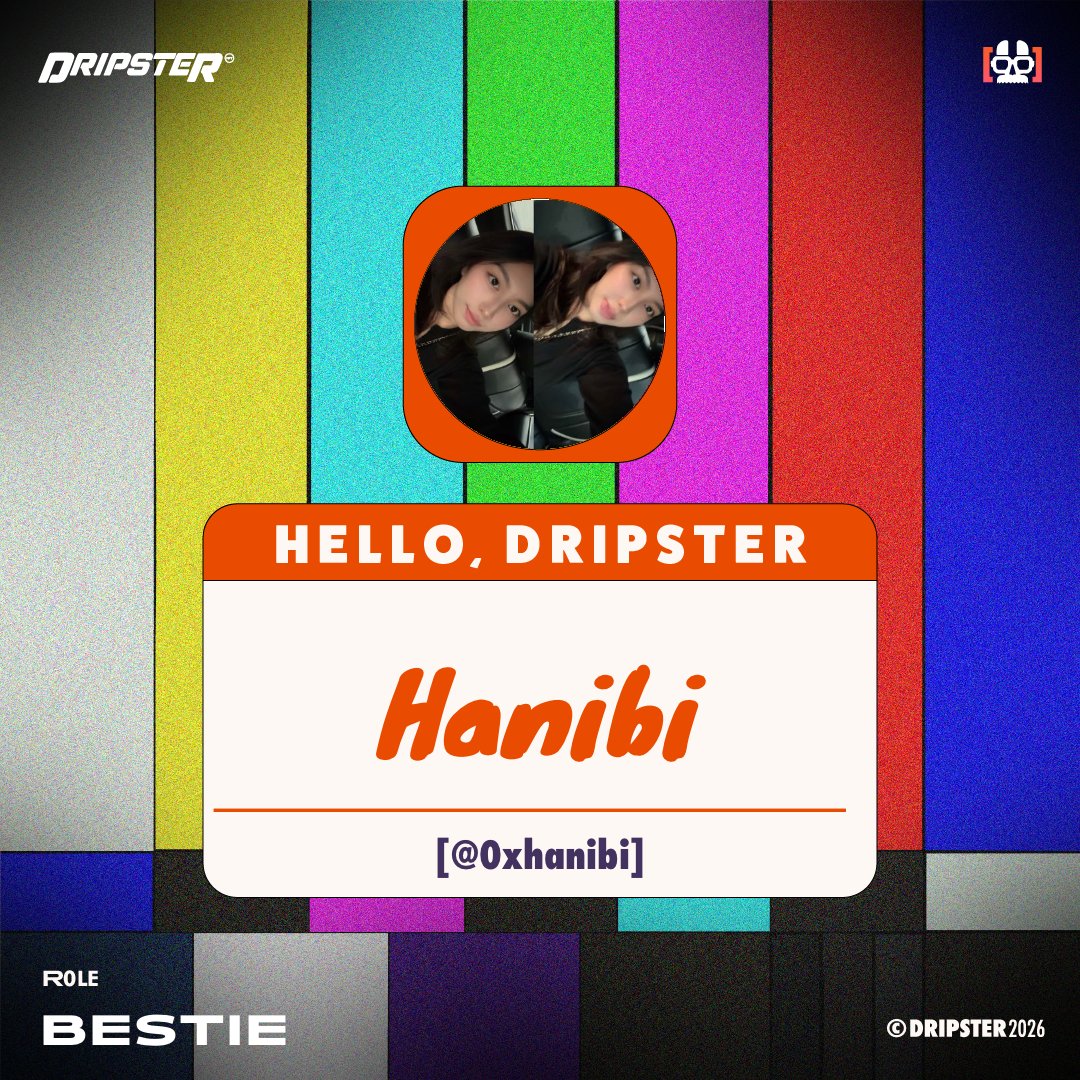 0xHanibi's tweet photo. I'm @0xHanibi as "BESTIE"
Reserved my seat for @DripsterNFT

UNLEASH THE BEAST. 

goodluck! @ronansavazy @reinnonly https://t.co/PC4RUGR8Tg