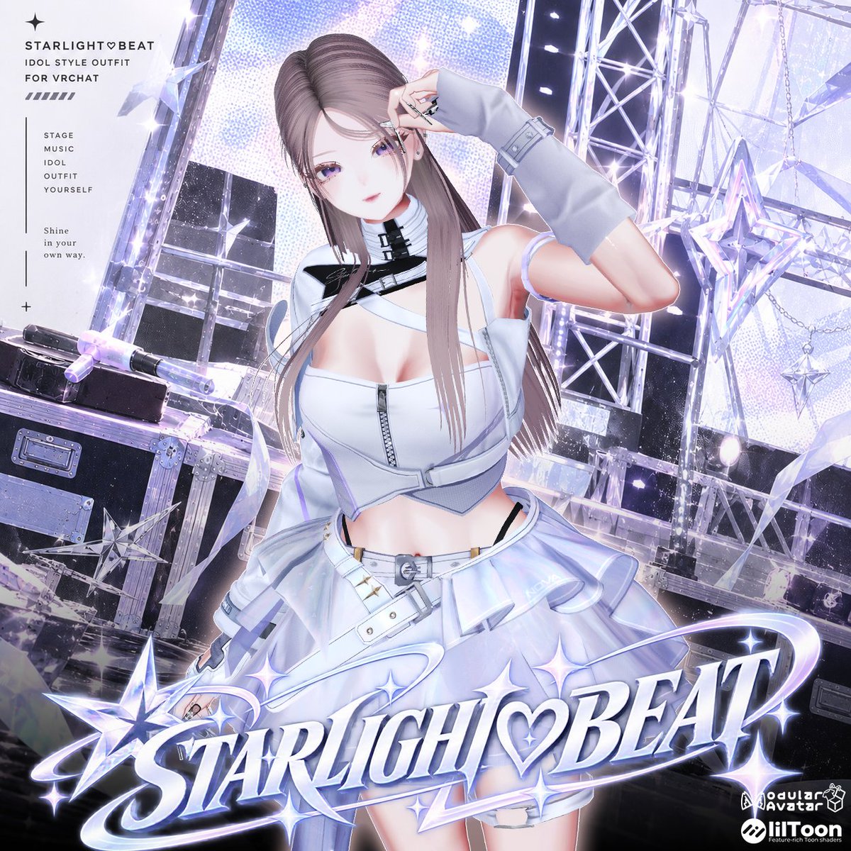 ssugana_3D's tweet photo. 『STARLIGHT♡BEAT』✨
출시 기념 SALE & RT EVENT!

🎀 9月26日 09:13 JST 販売開始！
🛒 BOOTH 
https://t.co/gAVAPCmuYf
🎁 출시 기념 할인
・Full Package：3,200円 → 1,620円
🎉 RT EVENT
이 게시물을 RT + Follow 해주신 분 중
5분께 Full Pack을 선물드립니다! 🎁
추가로
BOOTH ♡ 100개마다 당첨자 +1명! ✨
✦ 추첨일：9월 29일
아이돌을 이미지한 반짝이고 팝한 느낌의 의상입니다♡
다양한 컬러 베리에이션도 준비되어 있습니다✨
BOOTH ♡(좋아요)도 많이 부탁드립니다!💫
─────────────
『STARLIGHT♡BEAT』✨
発売記念 SALE ＆ RT EVENT！
🎁 発売記念SALE
・フルパッケージ：3,200円 → 1,620円
🎉 RT EVENT
このポストを RT＋Follow で
5名様に Full Packをプレゼント！🎁
さらに…
BOOTH ♡＋100ごとに当選者＋1名！ ✨
✦ 抽選日：9月29日
アイドルをイメージした、キラキラでポップな衣装です♡
カラーバリエーションも豊富にご用意しました✨
BOOTHの♡（スキ）もぜひよろしくお願いします！💫