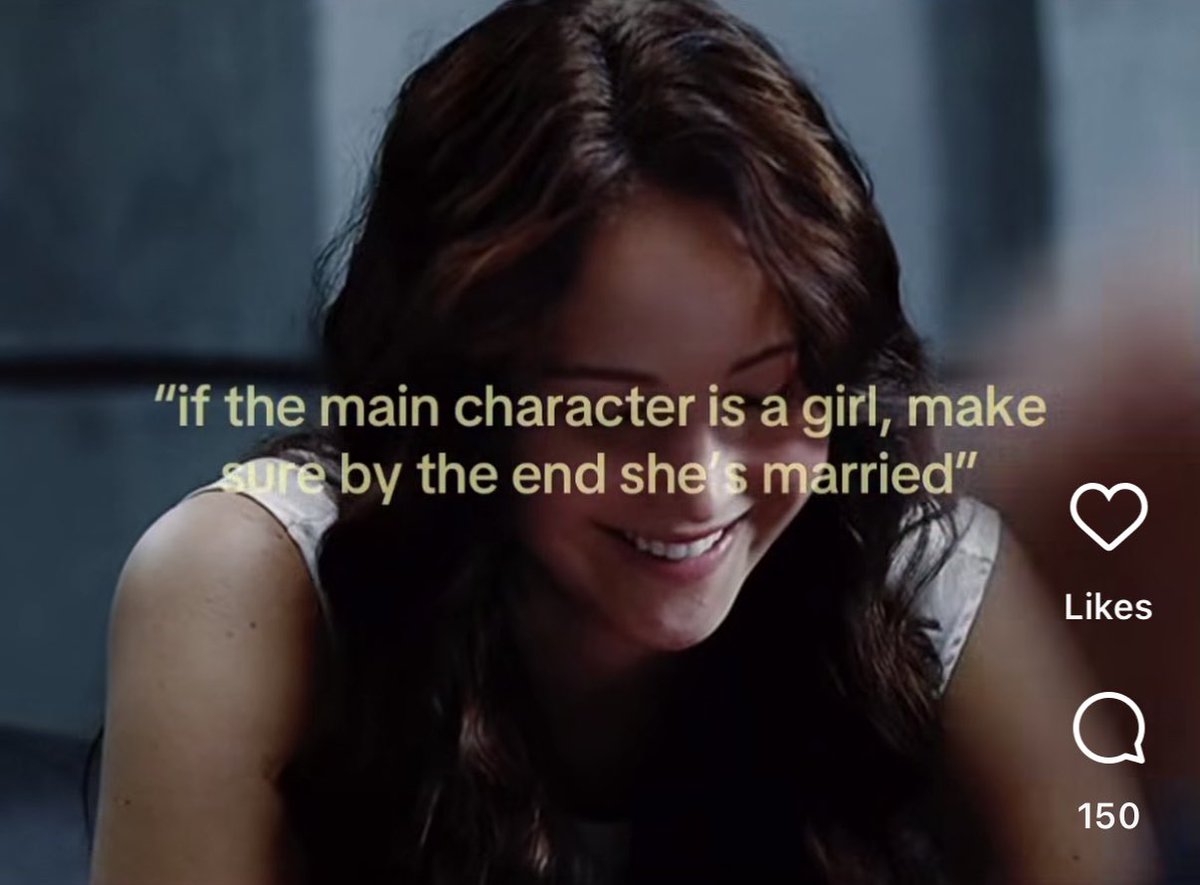 amberofwest's tweet photo. i get this trend i really do but katniss is really not the person you want here and it’s a such a disservice to her journey to reduce her to this particular trope https://t.co/1dP3Qc2UWS