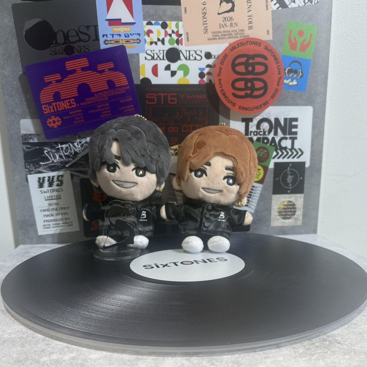 Taru_0819's tweet photo. ジャニショ行ってきたお！
慎太郎のはぴぬいゲッチュ( •̀ᴗ•́ )و
ついでに昔のアルバムとキーホルダーも！ https://t.co/PhdawmTBsY