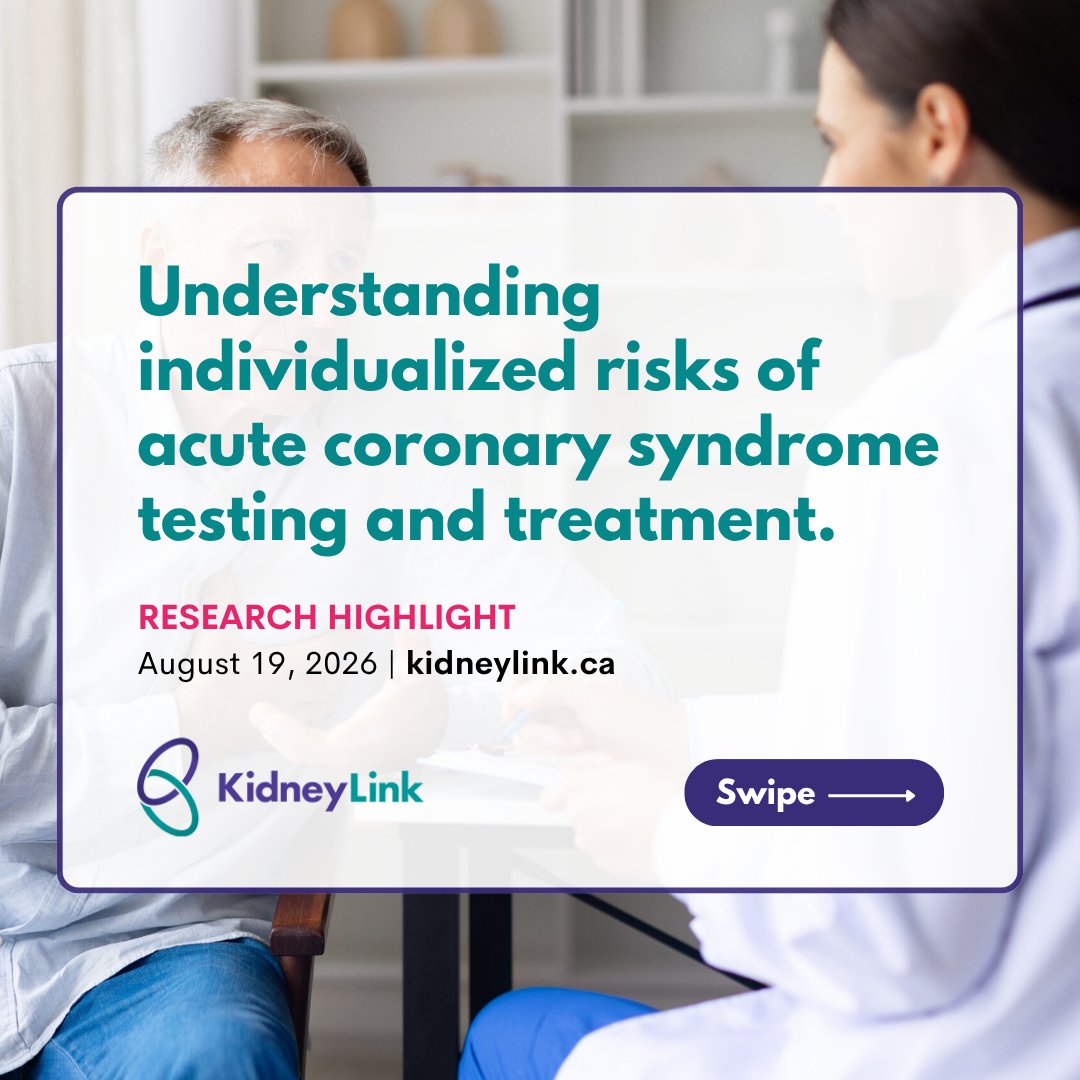 kidneycanada's tweet photo. Find new Canadian kidney research on #KidneyLink on reducing risks with kidney donation, improving quality of life for transplant recipients, and predicting outcomes for people with CKD. Learn more: https://t.co/KR37TQGfjH #KidneyResearch @cansolveckd https://t.co/gzJA8Ebjz8