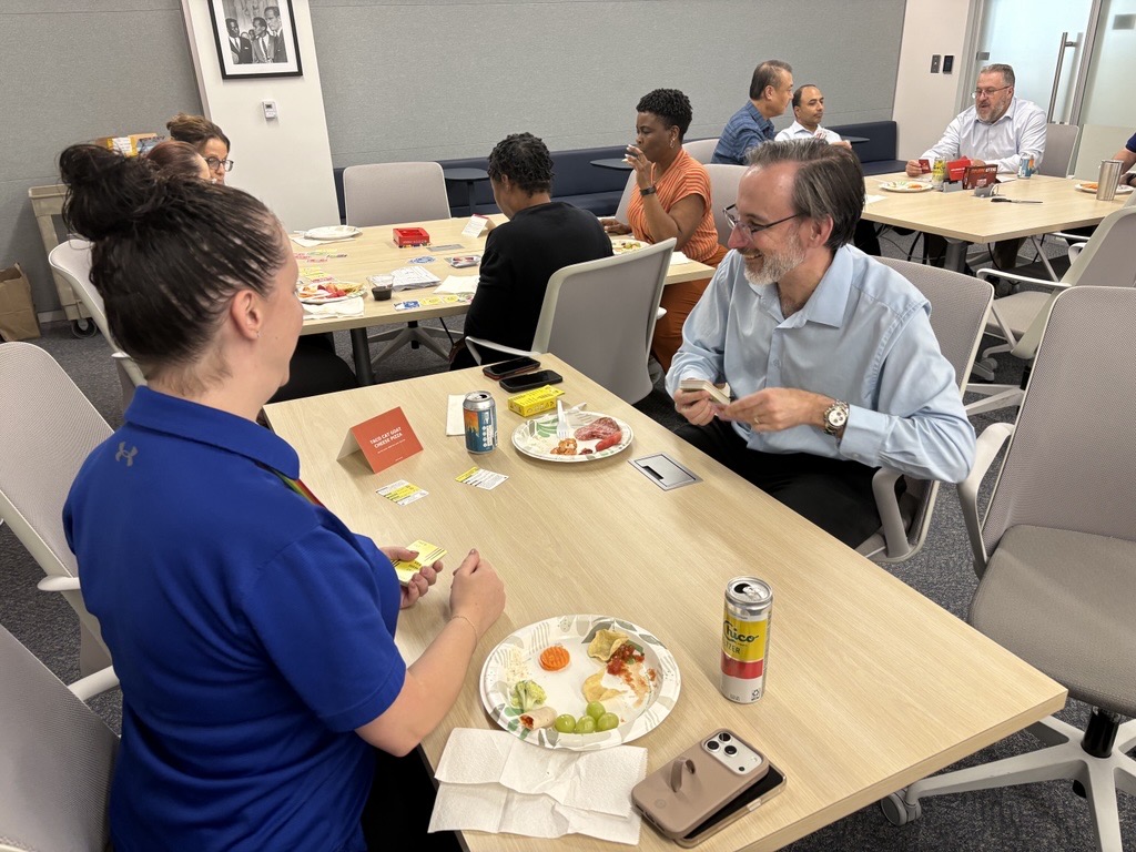 prms's tweet photo. The PRMS team brought their competitive spirit to our in-office happy hour! From friendly games to great food and even better company, it was a fun opportunity to connect, recharge, and enjoy time together. https://t.co/l1xp88aPra
