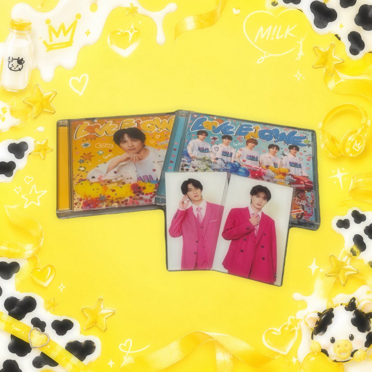mo_jinto_milk's tweet photo. 🐄 M!LK ミニアルバム🐄
LOVE ENG!NE シャカレボ衣装トレカ

【譲】優先１枚目の写真のやわしゅん
        最後の画像

【求】シャカレボ衣装仁人くん
        その他仁人くん

📮郵送交換優先しております。
お気軽にお声掛け下さい🤲🏻⸒⸒

#MILK #MILK #LOVEENGINE 
#MILK交換 #MILK譲 #MILK求 https://t.co/I4g0QwCU49