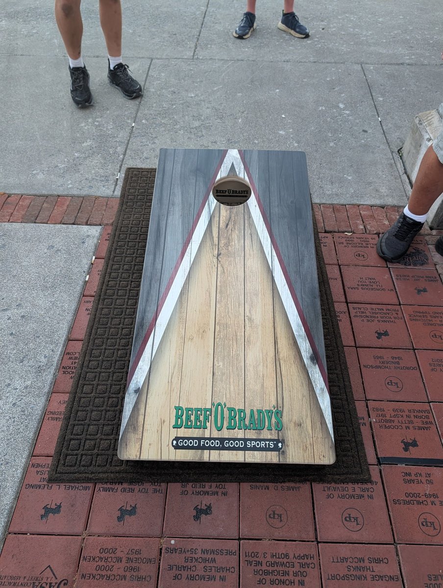 beefobradyskpt's tweet photo. ANNOUNCEMENT 📢📢📢

We now have professional grade cornhole boards!
Come try them out this Thursday!

$5.00 Entry fee cornhole tournament starts @ 6:30!!

Bring your own bags and try them out on these new boards! https://t.co/aEkWByHwgG