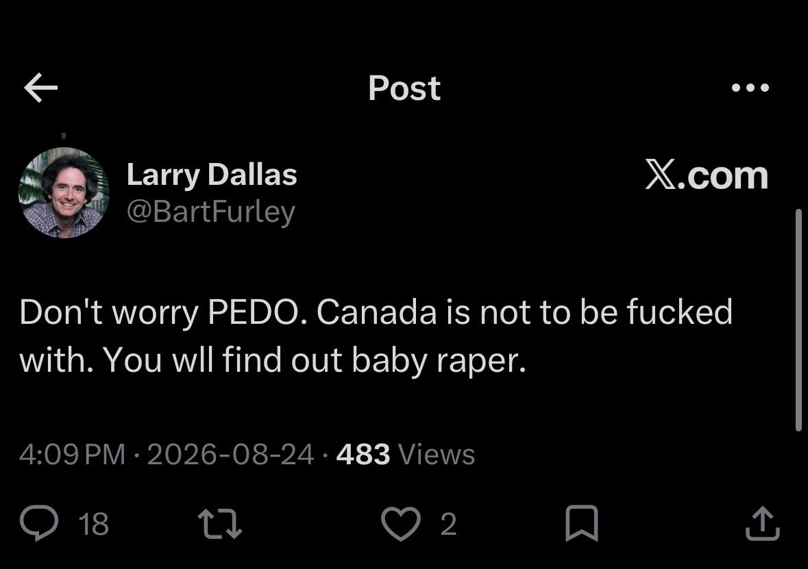 DunkingOnDoubt's tweet photo. @BartFurley @ghostofwillwall @JustinTrudeau This you? hypocrite. Old dumb fuck https://t.co/mbHw62JKrl