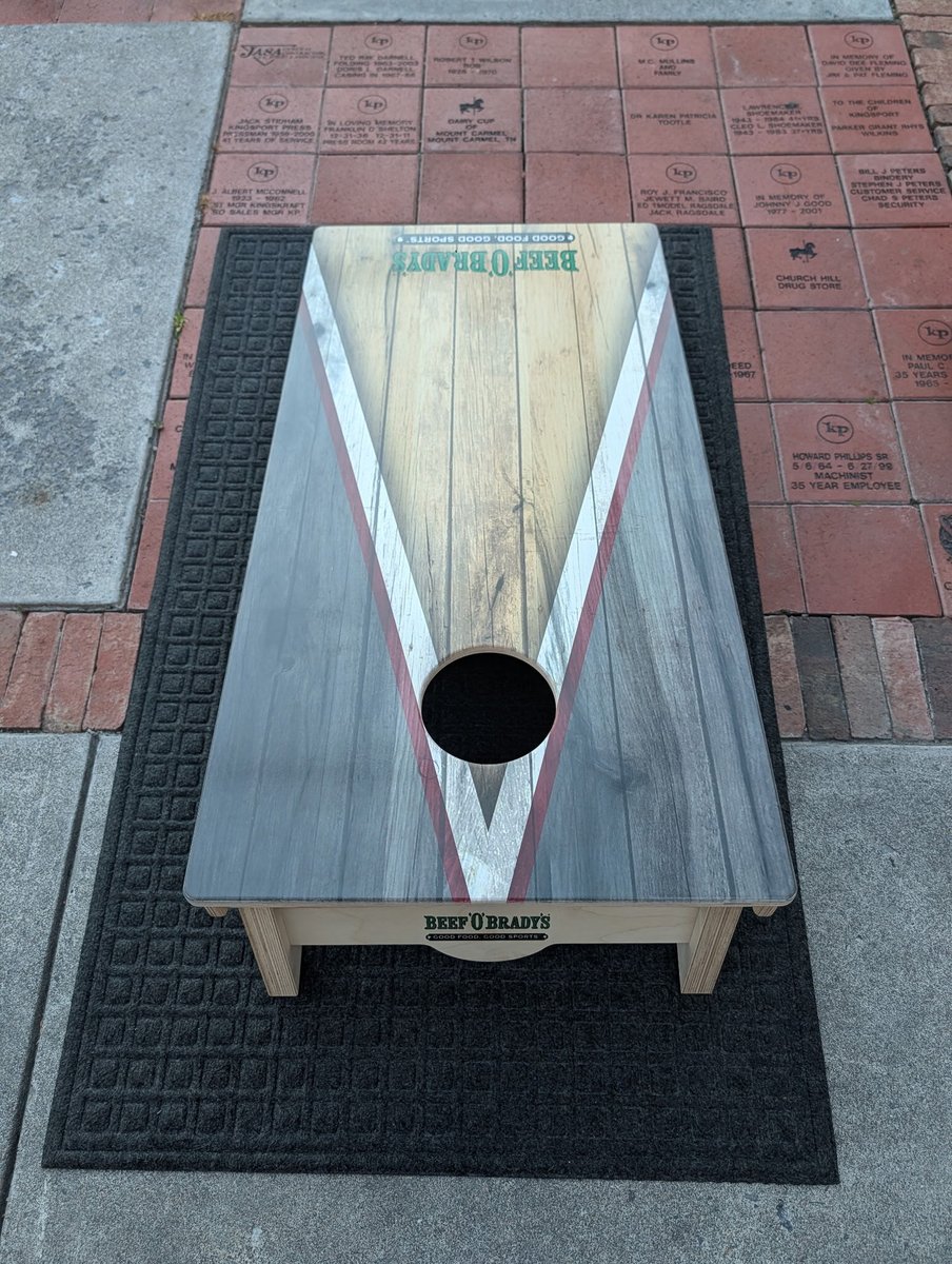beefobradyskpt's tweet photo. ANNOUNCEMENT 📢📢📢

We now have professional grade cornhole boards!
Come try them out this Thursday!

$5.00 Entry fee cornhole tournament starts @ 6:30!!

Bring your own bags and try them out on these new boards! https://t.co/aEkWByHwgG