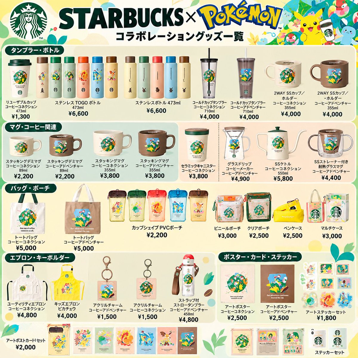 unicorn7dao's tweet photo. STARBUCKS×Pokémonコラボ
【画像まとめ】全41グッズ
見返せるように保存推奨

2026年9月30日(水)開始 https://t.co/UXPceBo9v9