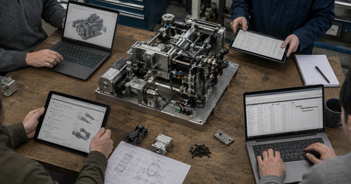 openbom's tweet photo. Accuracy is necessary. It's not sufficient.
A BOM can be accurate and still leave procurement, manufacturing, and engineering working from different versions of reality.
Here's the question that matters more.
👉 https://t.co/xasuDZg9g1 https://t.co/pkSb1RweMf https://t.co/64CgUiq9mM