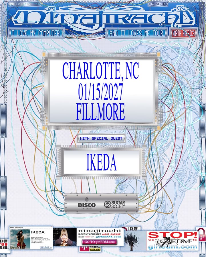FillmoreNC's tweet photo. On Sale Now! Ninajirachi at The Fillmore Charlotte on 1/15. Get tickets now. https://t.co/JU2AIgr2vK https://t.co/3SDvvSEkIs