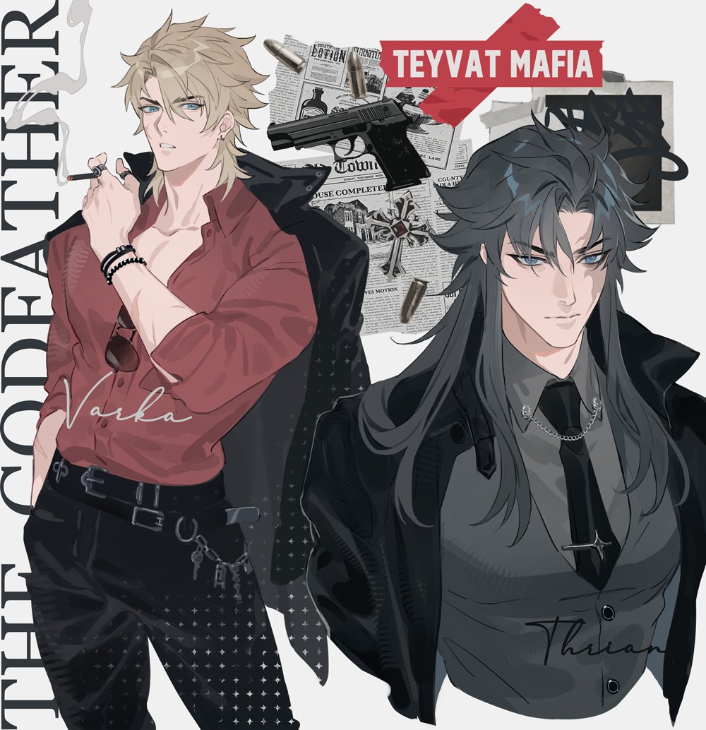 Raye_Venn_'s tweet photo. Still drawing CPVK Mafia AU.. 

#Capivarka #ImmortalKnight https://t.co/RSNv3vMpf4