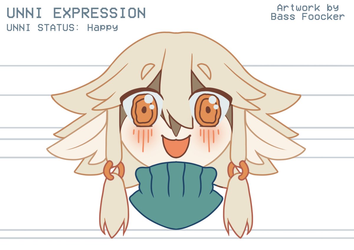 Bass_Focker's tweet photo. UNNI EXPRESSION 

#expression #artwork #character https://t.co/xGu2njfLZS