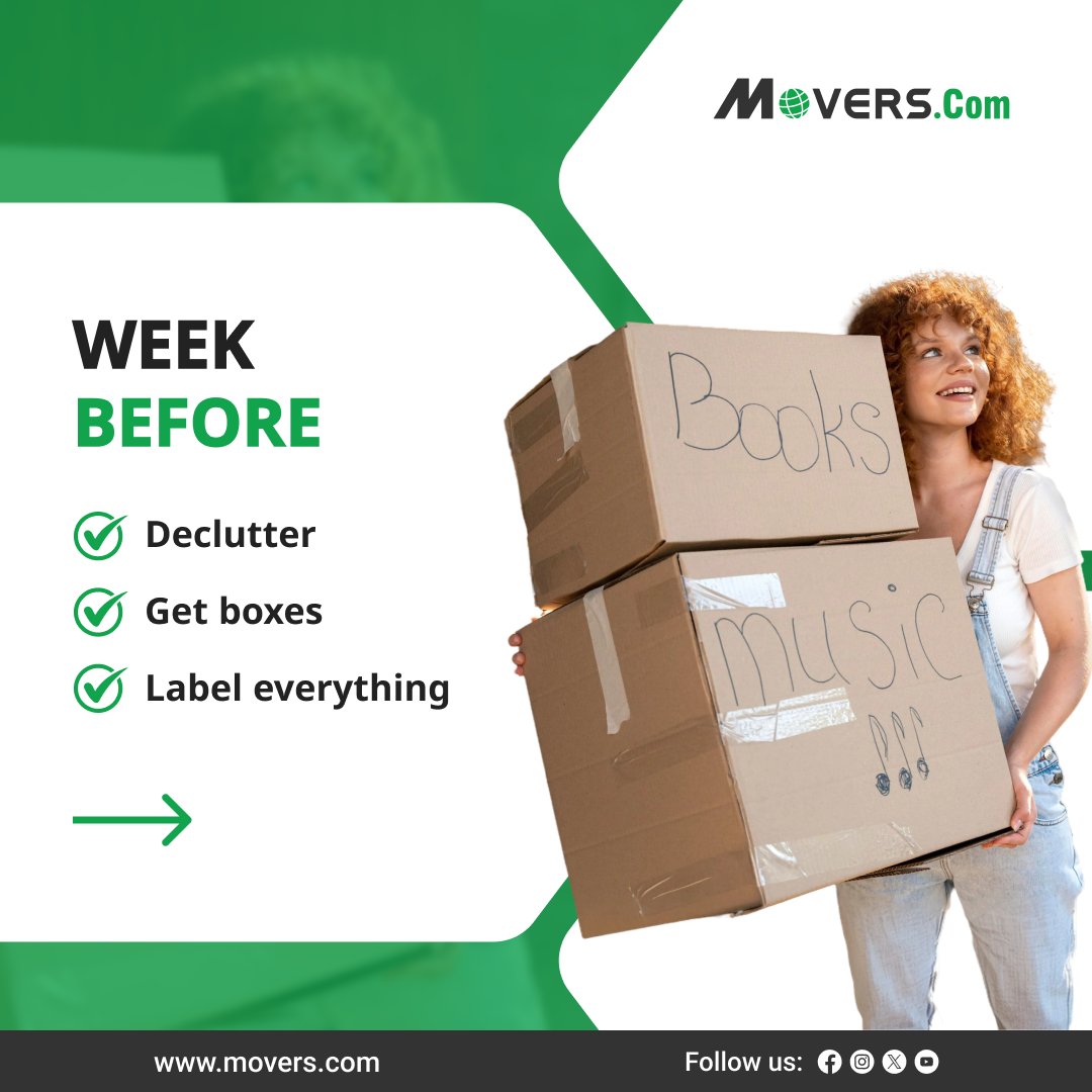MoversCom's tweet photo. A smoother move starts with better preparation.
Get expert moving tips and compare movers for free at https://t.co/mxhSsSZURo.
#MoversCom #PackingChecklist #MovingChecklist #MovingTips #PackingTips #MoveSmart #HomeMoving #MovingDay #Relocation #MovingPreparation #StressFreeMove https://t.co/zZhdDDOvKf