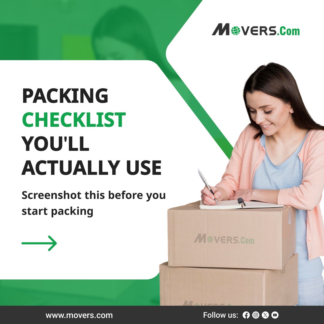 MoversCom's tweet photo. A smoother move starts with better preparation.
Get expert moving tips and compare movers for free at https://t.co/mxhSsSZURo.
#MoversCom #PackingChecklist #MovingChecklist #MovingTips #PackingTips #MoveSmart #HomeMoving #MovingDay #Relocation #MovingPreparation #StressFreeMove https://t.co/zZhdDDOvKf