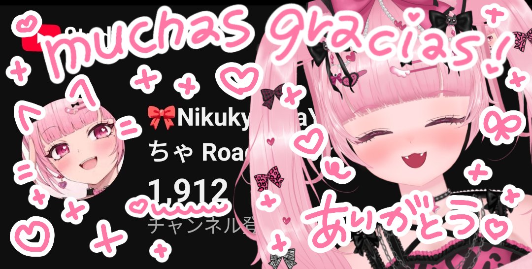 yucha11nikukyu's tweet photo. .𖥔 ݁ ˖¡Ya somos 1.900 suscriptores! 🎉💖
¡Muchísimas gracias por estar conmigo y apoyar mi sueño! 🥺🫂🎀
¡Vamos juntos hacia los 10.000! ✊🔥💖
siempre muchas gracias‼️🎀.𖥔 ݁ ˖ https://t.co/zPM8RS5Ggt