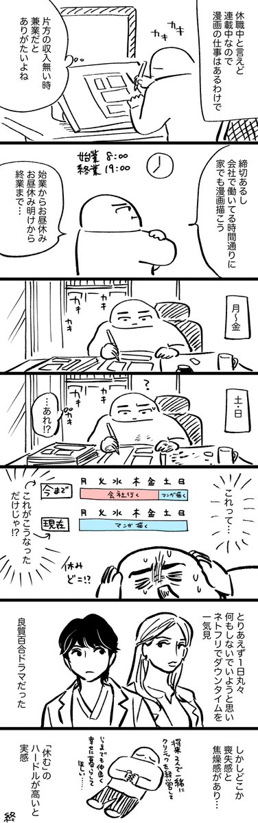 ksyjkysk's tweet photo. 近況の絵日記（暗いです） https://t.co/fO0O0kJaM2