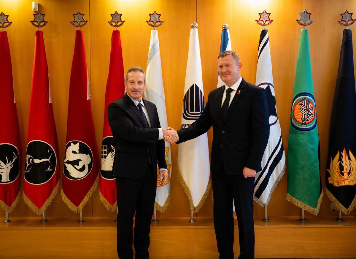 Israel_MOD's tweet photo. Israel and Latvia Deepen Defense Cooperation: Latvian Minister of Defense Meets Senior Israeli MOD Officials, Views Israeli Defense-Tech Solutions 🇱🇻🇮🇱

Read More: https://t.co/OKOlovh6VH https://t.co/oZ2jhEpSav