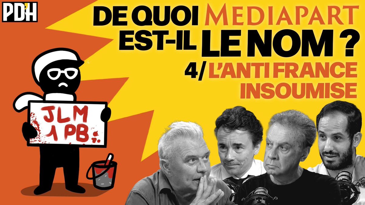 ParolesDHonneur's tweet photo. Nouvelle vidéo !

DE QUOI MEDIAPART EST-IL LE NOM ? EP #4 - L'ANTI-FRANCE INSOUMISE - THERY, KOUVELAKIS, SCHIAPPA

Quatrième épisode de notre série d’émission de critique sur Mediapart, cette fois ci consacré à la ligne éditoriale hostile à la France insoumise et Jean Luc Mélenchon !

Lien post suivant ⬇️⬇️⬇️