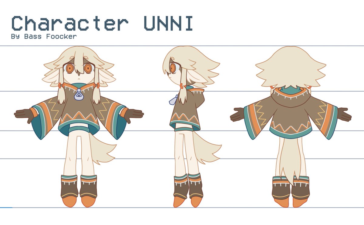 Bass_Focker's tweet photo. UNNI

#characterdesign #artwork #CharacterSheet https://t.co/aMuoyKlM9q