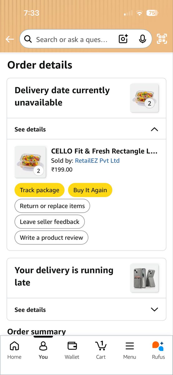 trainwithdhiman's tweet photo. @AmazonHelp A little bit shame do you have Amazon , I just ordered this 15 sep and you say you are great , you don’t deliver at that time , I think I against complained you, because it’s been an 2 weeks right? And there is no support contact or call from your side where is my order idk? https://t.co/942xBliGS4