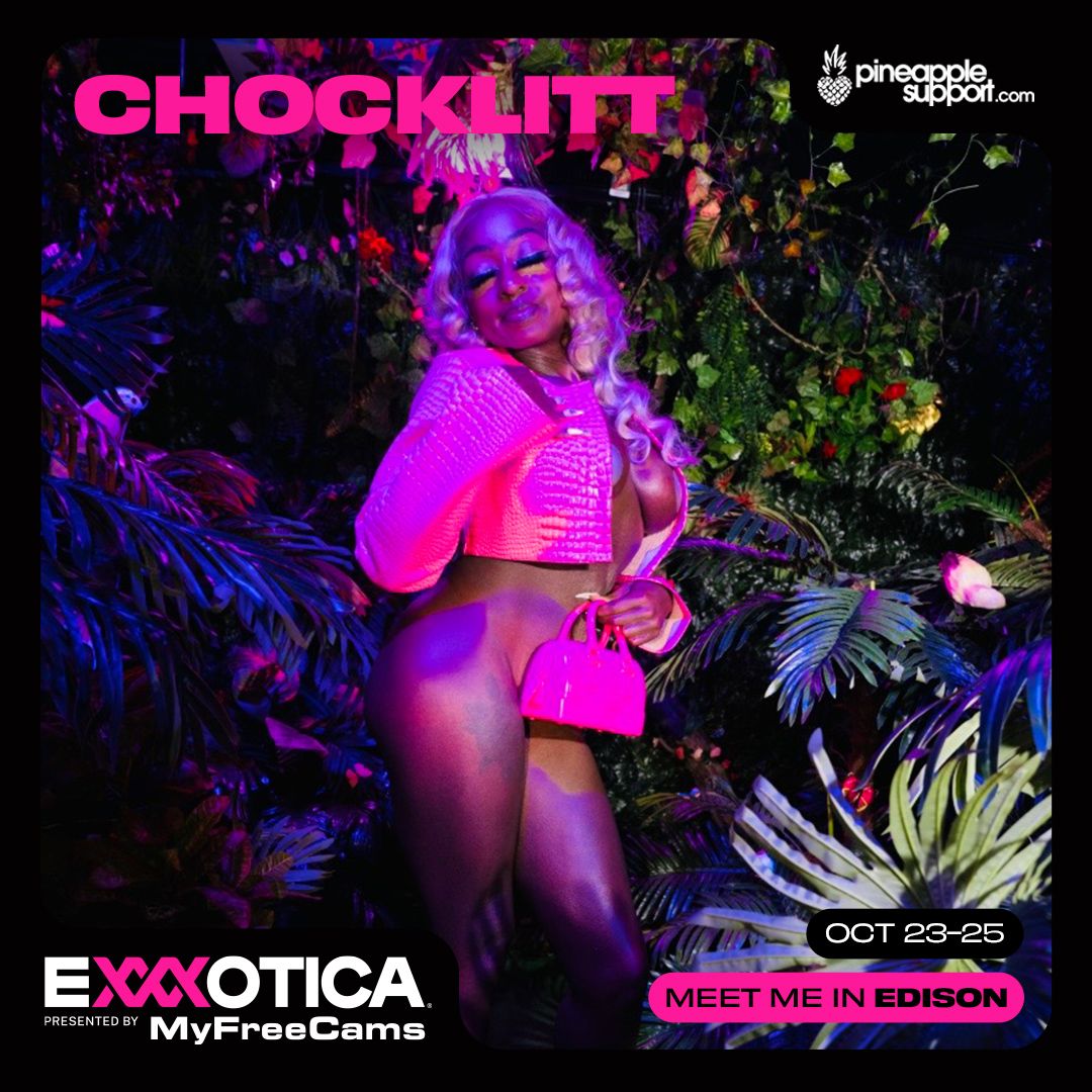 EXXXOTICA's tweet photo. New Post: Meet Chocklitt live at EXXXOTICA! https://t.co/7BGxe4YXfY
#AdultPerformer #Edison_NJLocation #PineappleSupport https://t.co/LHexcWa15w