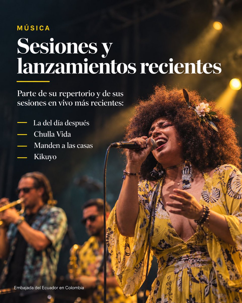 EmbajadaEcuCOL's tweet photo. Malamaña se presenta en Colombia.

📍 Cali — 24 de septiembre | La Topa Tolondra
📍 Bogotá — 25 de septiembre | Casa Quiebra Canto

Acompañemos el talento ecuatoriano. 

#EcuadorEnColombia #MalaMaña https://t.co/n98pAtXDW0
