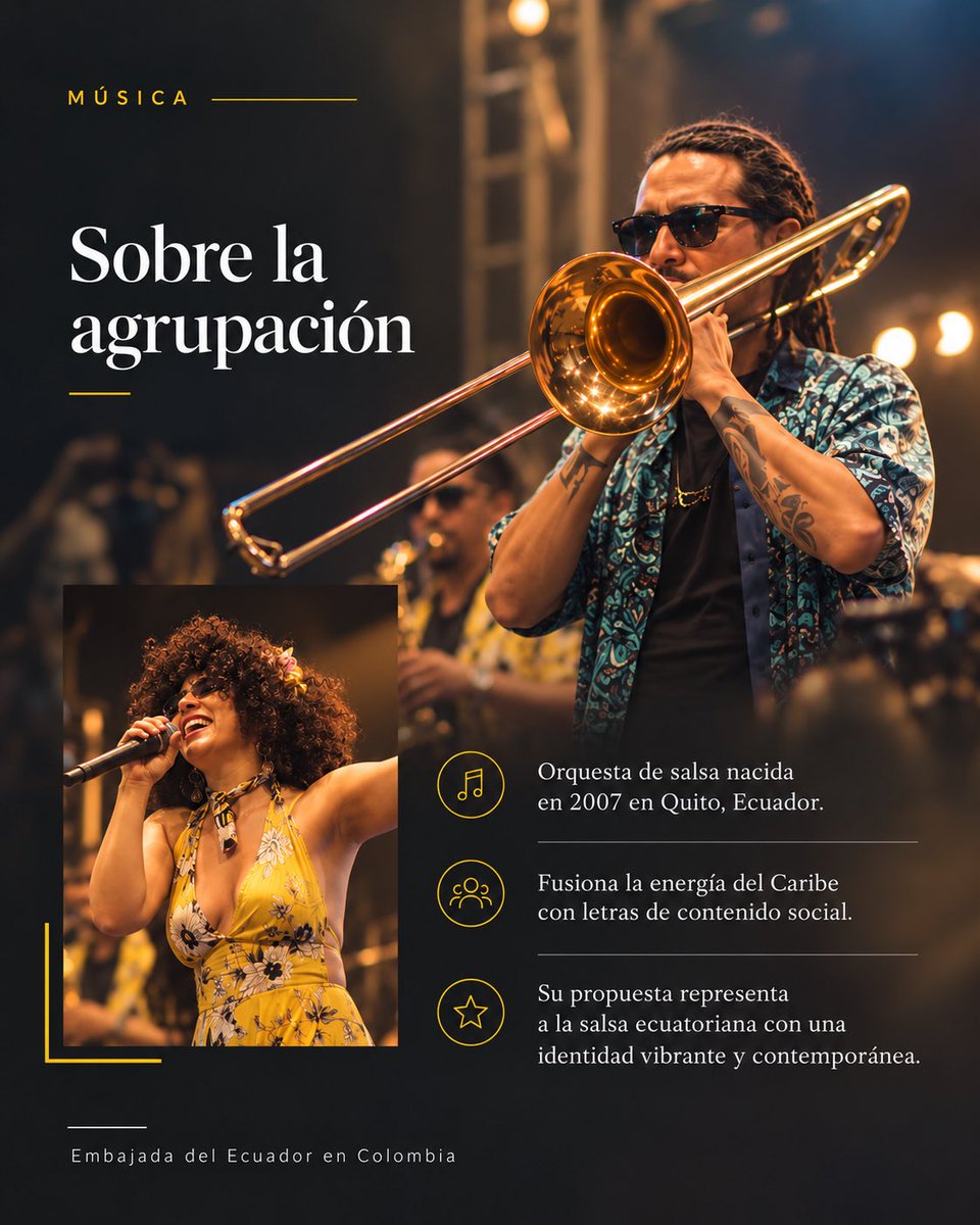 EmbajadaEcuCOL's tweet photo. Malamaña se presenta en Colombia.

📍 Cali — 24 de septiembre | La Topa Tolondra
📍 Bogotá — 25 de septiembre | Casa Quiebra Canto

Acompañemos el talento ecuatoriano. 

#EcuadorEnColombia #MalaMaña https://t.co/n98pAtXDW0