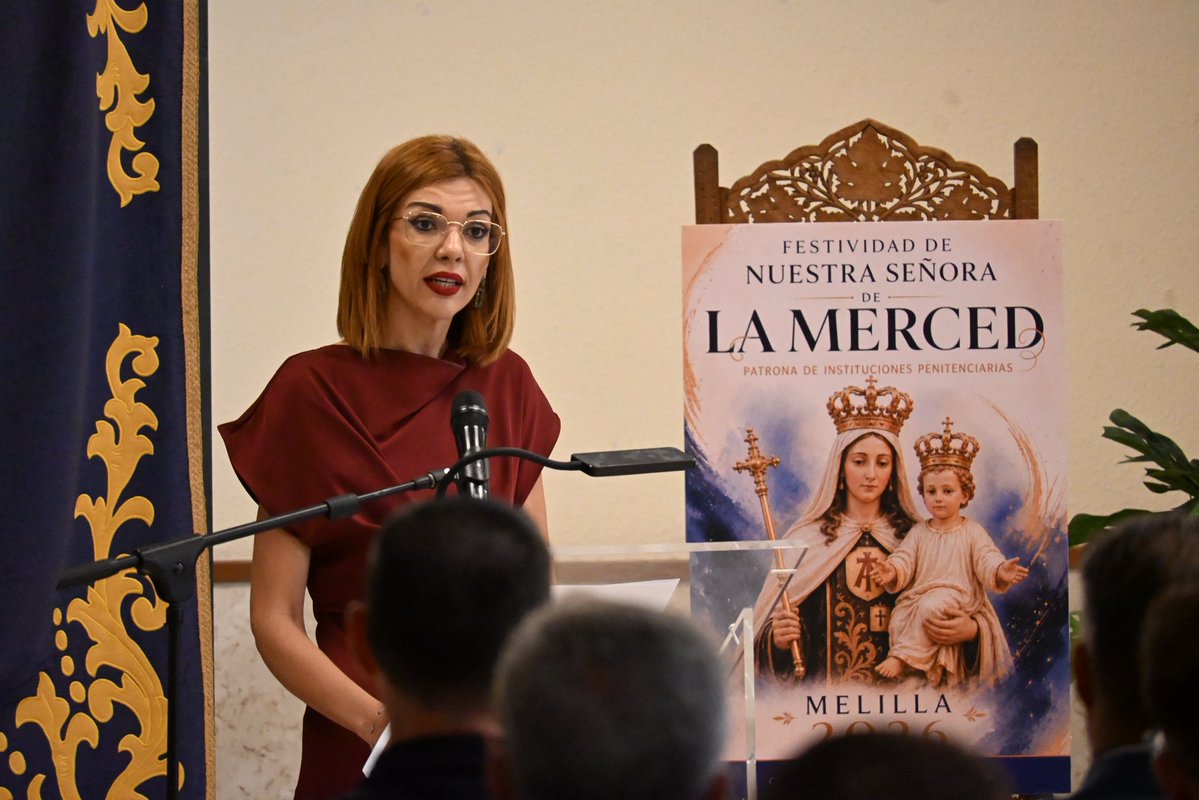 DelegGobMl's tweet photo. 💬 @sabrinamohh: “Las instituciones son las personas que cada mañana hacen que funcionen”

🤝 La Delegada reconoce la profesionalidad, humanidad y dedicación del personal del Centro Penitenciario de Melilla y destaca su papel en la reinserción

📎 https://t.co/0yZs7Rd6nF https://t.co/reZ0ZWuPhk