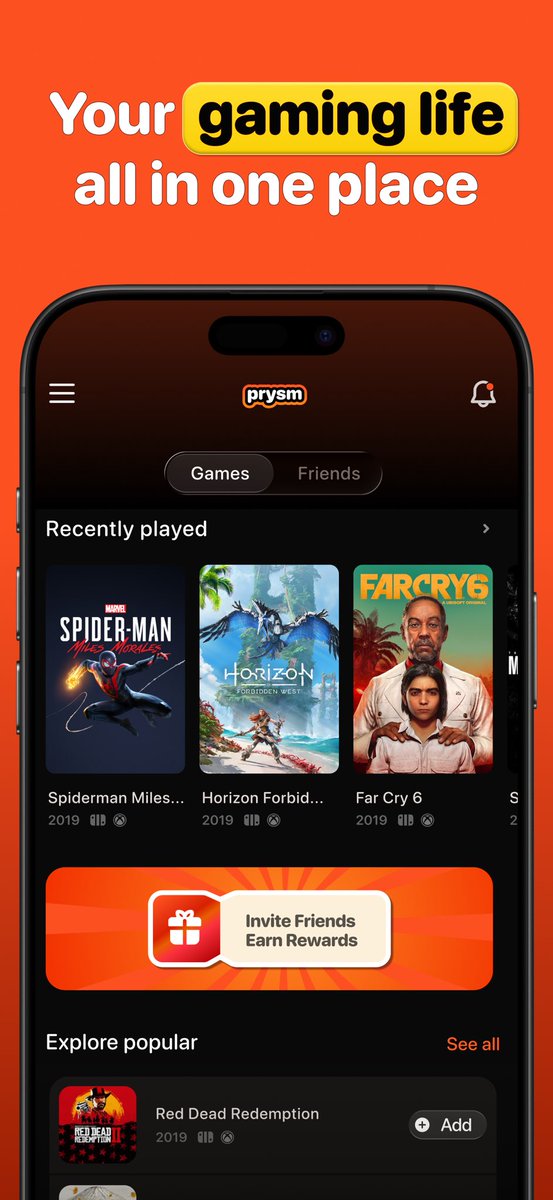 nathan_akin34's tweet photo. Hello X
We’ve been working on an app for a #Devpost hackathon and we’d really love for you guys to test it out
It’s basically a game tracker where you can save games, share game videos and it automatically detects the game, connect your Steam/Xbox/PlayStation, track your progress, post, chat with friends and more.
Would really appreciate you checking it out , sending out email invites to interested testers.