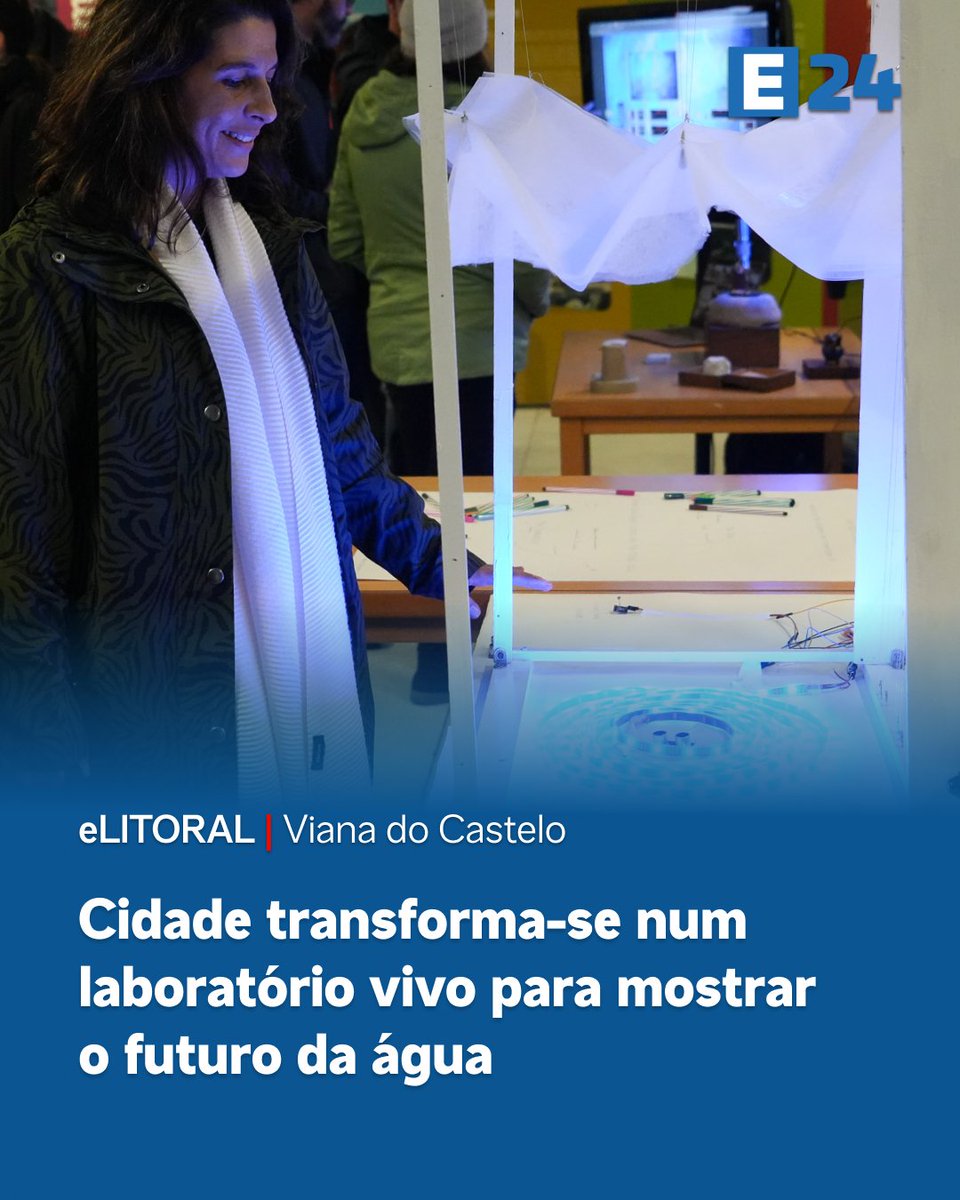 E24_pt's tweet photo. Viana do Castelo acolhe a programação das residências europeias S+T+ARTS AQUA MOTION de 25 de setembro a 11 de outubro com arte e ciência.

Notícia completa: https://t.co/ZBYqnKXwdU

#vianadocastelo #starts #aquamotion #arteeciencia #cmia #tecnologia #altominho #e24 https://t.co/l1nZdvz0FP