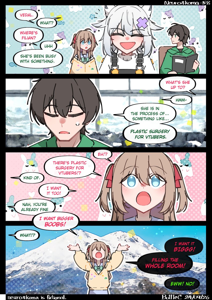 BottleComics's tweet photo. neuro4koma - 058 : Plastic Heart
 #heartheartart #Neurosama #filianisart https://t.co/EzSvWghq3g